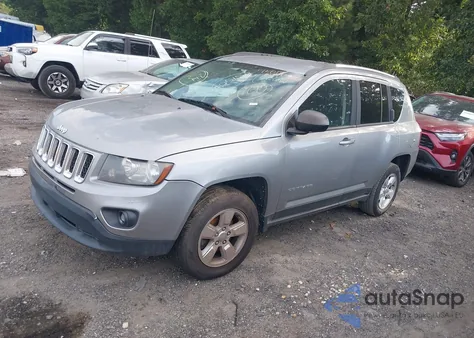 2014 Jeep Compass Sport z USA, uszkodzony, nr VIN 1C4NJCBAXED843763